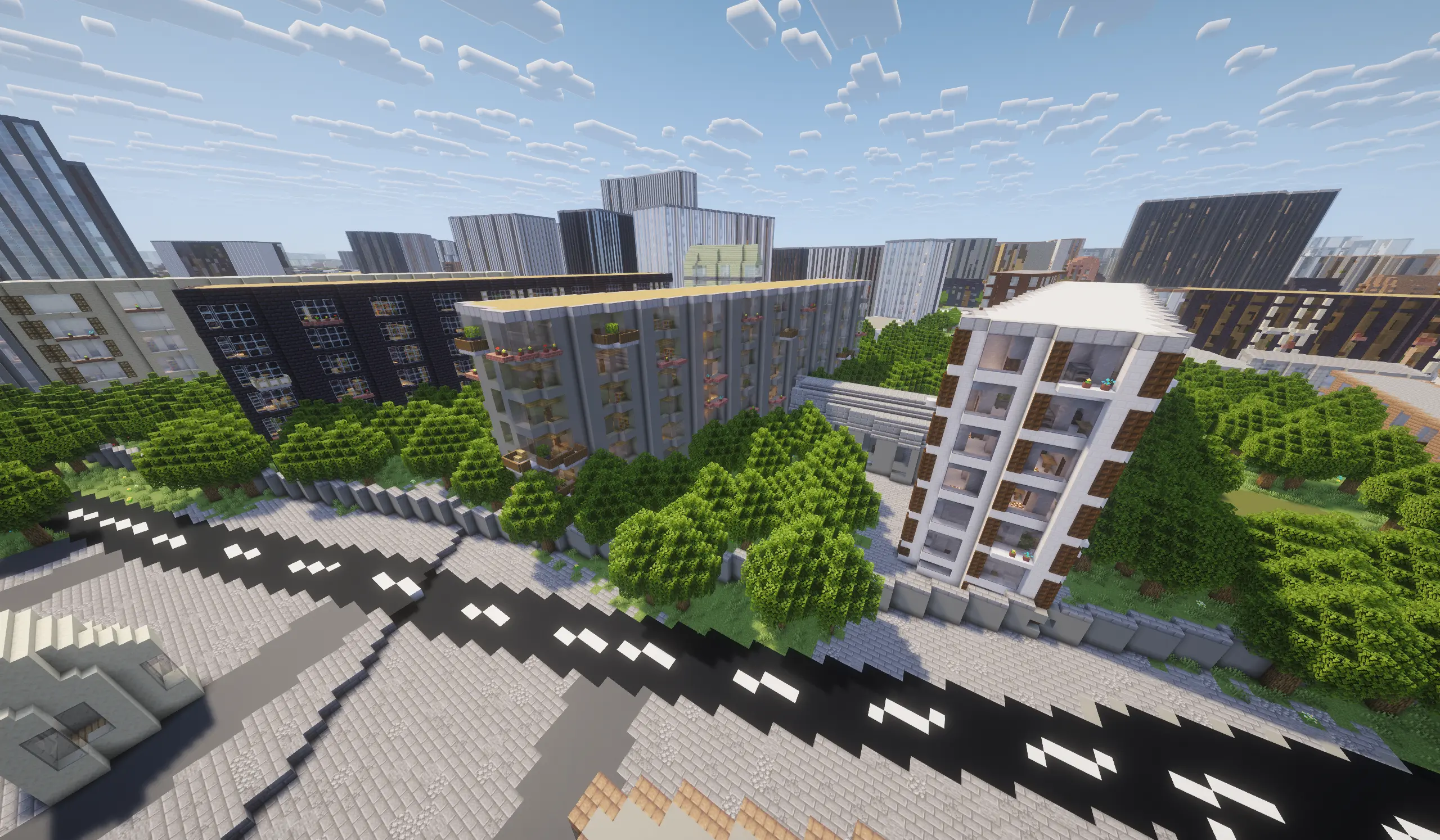 Politehnica Bucuresti reconstruita in Minecraft — Romania SMP preview