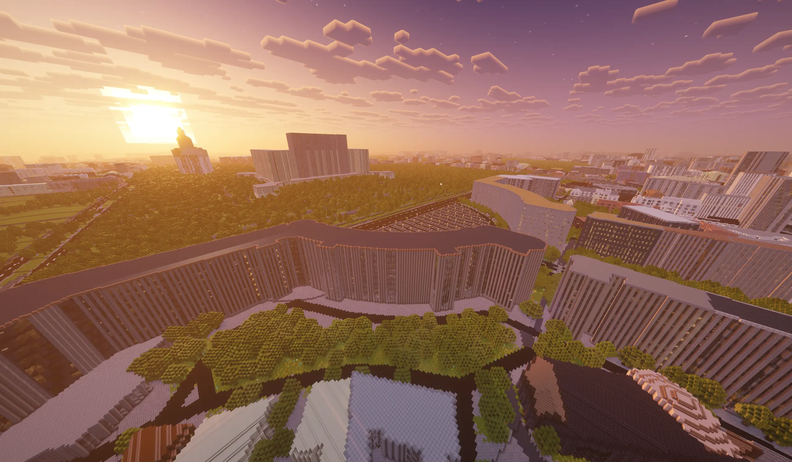 Parlamentul Romaniei in Minecraft — Romania SMP preview